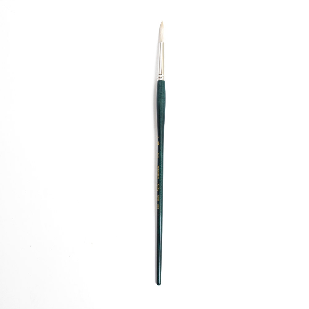 Princeton, Brushes, Art & School, 5200, Ashley, Natural, Bristle, 105318, Round, 6